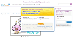 Desktop Screenshot of cristotarjetas.com